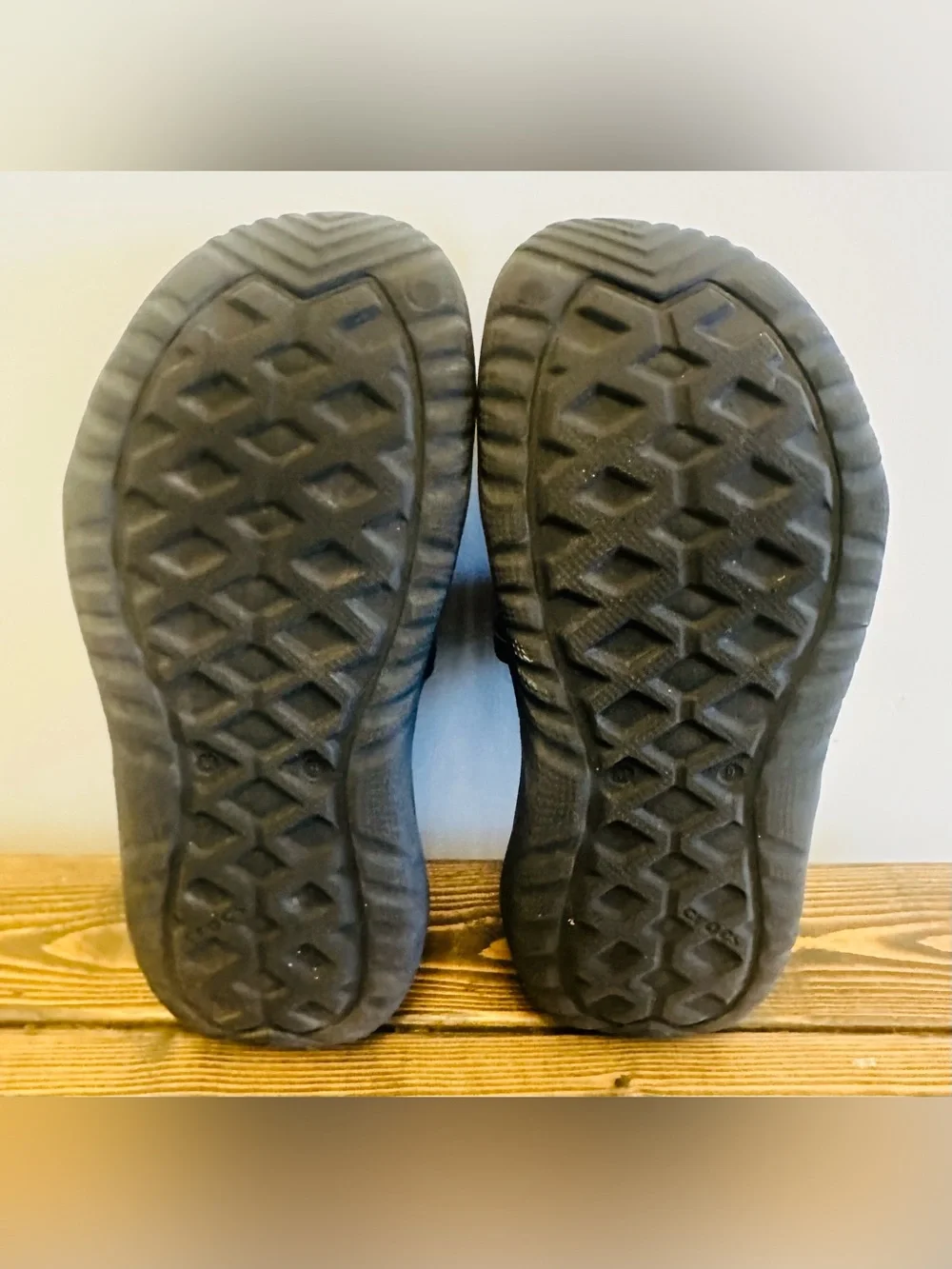 Crocs Swiftwater River Sandals Black Double Strap Water Shoe Mens 9